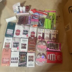 Assorted Nail Care and Polish Set